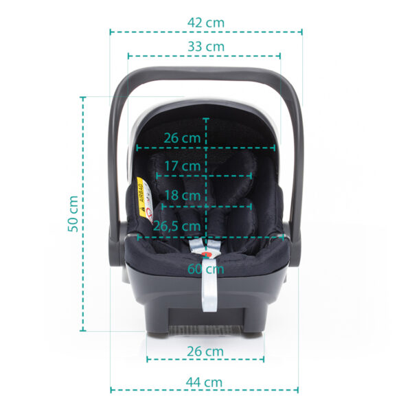 ZOPA - Scoica auto i-size X1 Plus Bordo Red, nastere - 80 cm - imagine 5