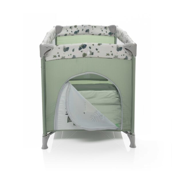 ZOPA - Patut pliant 1 nivel Caravan Jungle Green - imagine 3