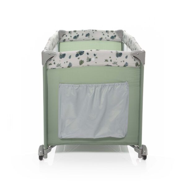 ZOPA - Patut pliant 1 nivel Caravan Jungle Green - imagine 4