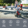 ZOPA - Bicicleta Tech Bike Red - imagine 4