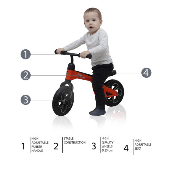 ZOPA - Bicicleta Tech Bike Red - imagine 5