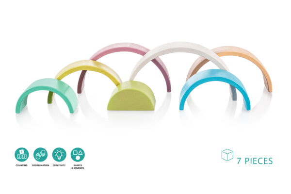 ZOPA - Jucarie Curcubeul Imaginatiei Sunrise cu modalitati nelimitate de joaca - imagine 3