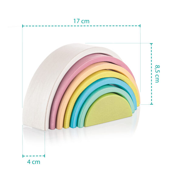 ZOPA - Jucarie Curcubeul Imaginatiei Sunrise cu modalitati nelimitate de joaca - imagine 4