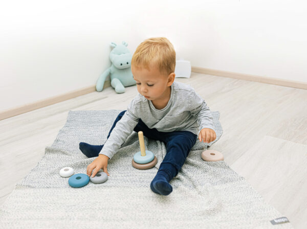 ZOPA - Jucarie Turnul Inelelor Blue - imagine 3