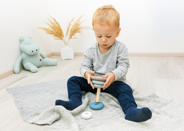 ZOPA - Jucarie Turnul Inelelor Blue - imagine 4