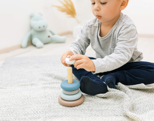 ZOPA - Jucarie Turnul Inelelor Blue - imagine 5