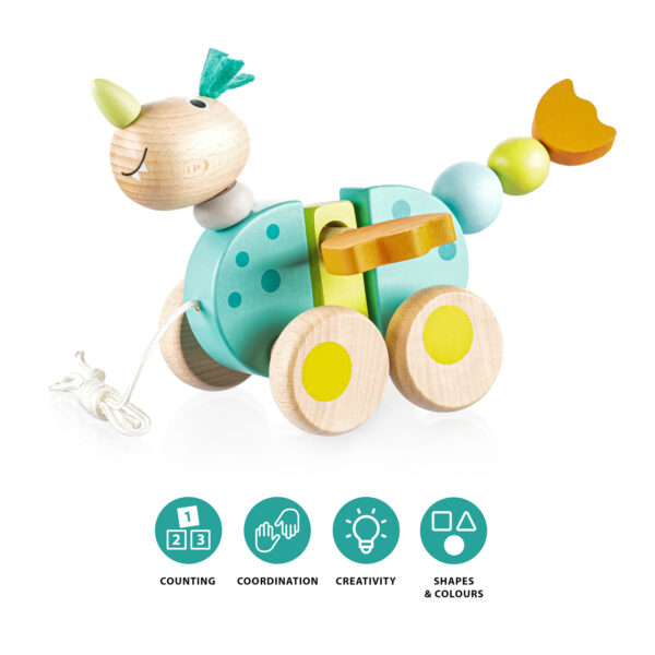 ZOPA - Jucarie multifunctionala Dragonul Plimbaret - imagine 5