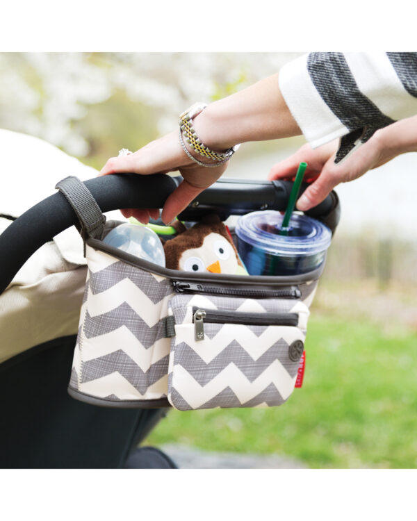 Skip Hop Organizator pentru carucior - Chevron - imagine 3