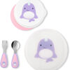 Skip Hop Set pentru pranz - Balena - imagine 3