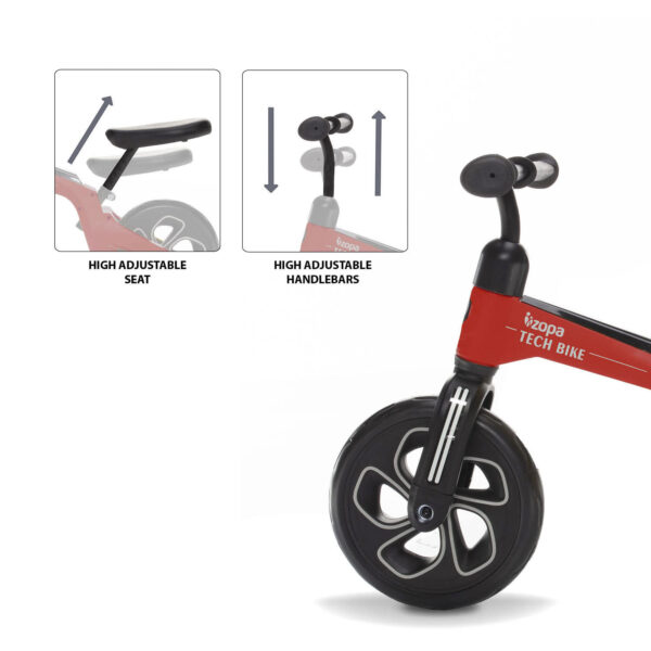 ZOPA - Bicicleta Tech Bike Black - imagine 3