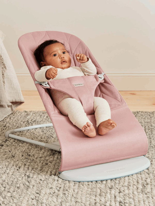 BabyBjorn - Balansoar Bliss Dusty Pink, Bumbac - imagine 3