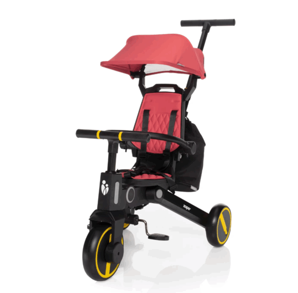 Zopa - Tricicleta pliabila 7 in 1, de la 10 luni - 5 ani, Nova 2 Racing Red - imagine 5