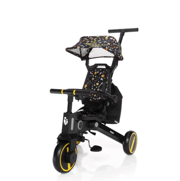 Zopa - Tricicleta pliabila 7 in 1, de la 10 luni - 5 ani, Nova 2 Cosmic Black - imagine 4