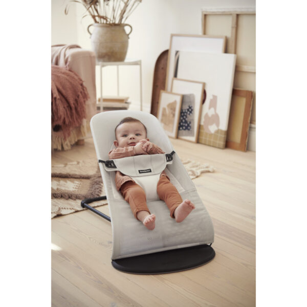 BabyBjorn - Balansoar Balance Silver White Mesh - imagine 4