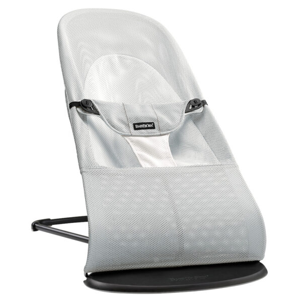 BabyBjorn - Balansoar Balance Silver White Mesh - imagine 5