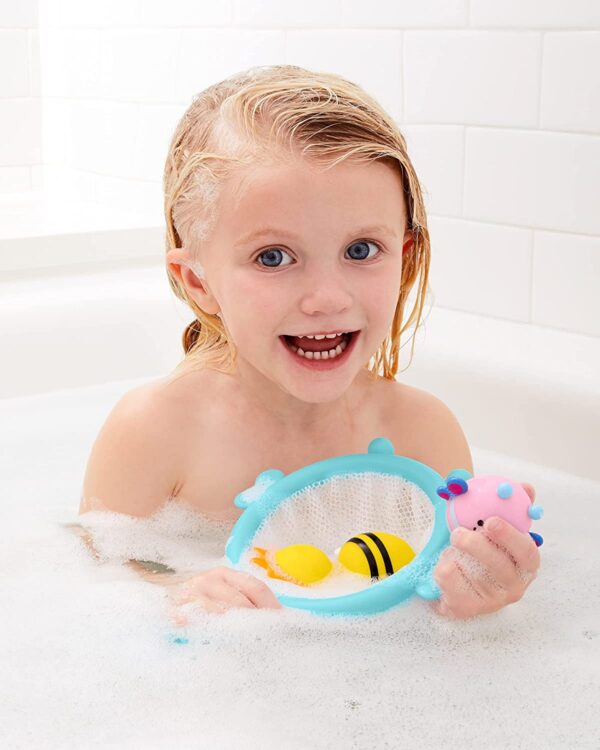 Skip Hop Jucarii Zoo vesele pentru baie - Scoop & Catch - imagine 3