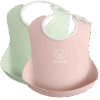 BabyBjorn - Set 2 bavete, Powder Green/Powder Pink