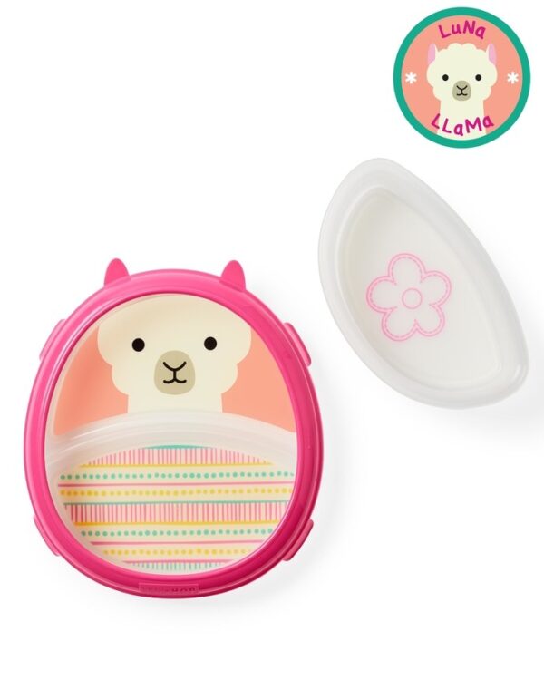 Skip Hop Set farfurie & bol Zoo Smart - Lama