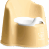 BabyBjorn - Olita cu protectie spate Potty Chair Powder Yellow/white