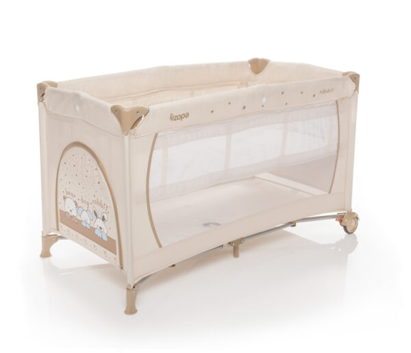 ZOPA - Patut pliant 2 nivele Nanny Animal Beige