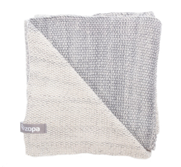 ZOPA - Paturica bebelusi Melange Grey