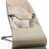 BabyBjorn - Balansoar Balance Soft Khaki cu detalii Beige, Bumbac