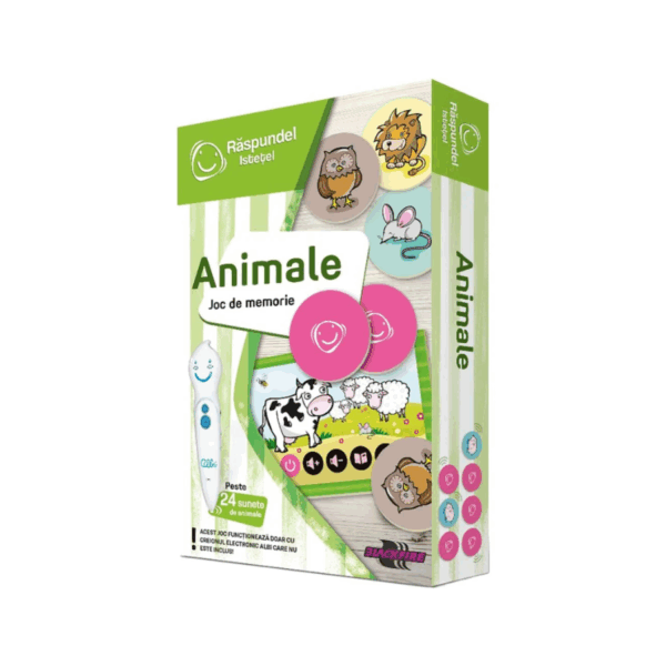 Joc de memorie, Raspundel Istetel - Animale - imagine 3