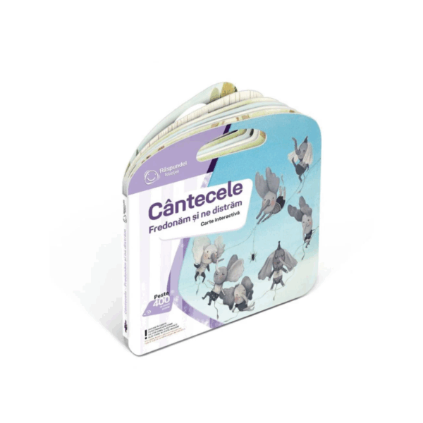 Raspundel Istetel Cantecele - Fredonam&Distram, carte interactiva - imagine 3