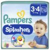 Scutece chilotel pentru apa PAMPERS Splash 6-11kg, nr. 3-4