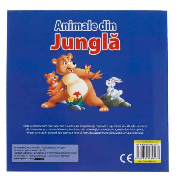 Carte povesti Animale din jungla - imagine 3