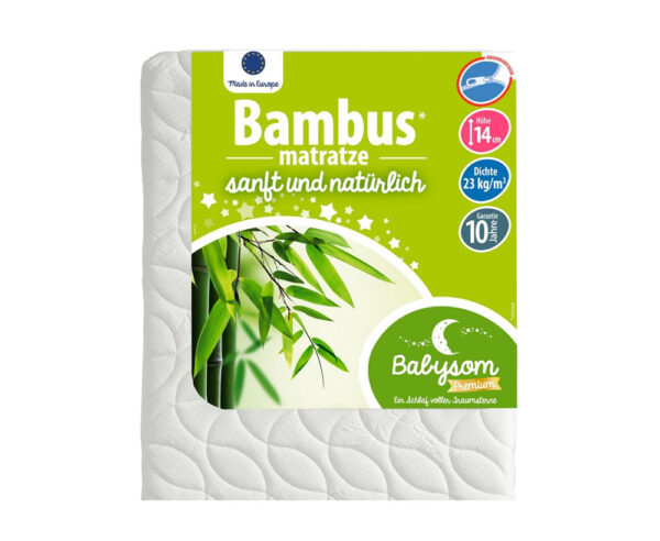 Babysom - Saltea din bambus pentru bebelusi - imagine 2