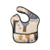 Baveta impermeabila bebe baietel - Gray - imagine 2