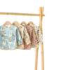 Baveta impermeabila bebe unisex - Bej - imagine 2