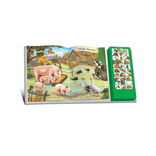 Carte cu sunete - Animale, Romana/Engleza - imagine 2
