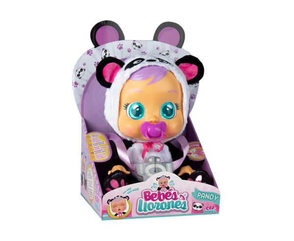 Cry Babies Papusa – Pandy, papusa care plange cu lacrimi - imagine 2