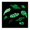 Stickere fosforescente decorative de perete cu planete