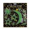 Stickere fosforescente decorative de perete cu stele - imagine 2