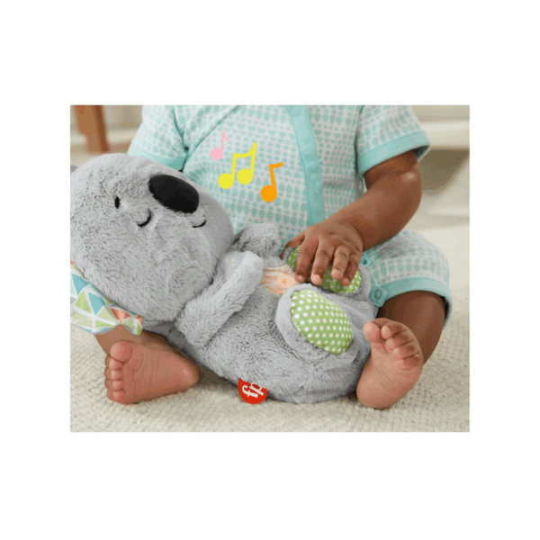 Koala Fisher-Price, jucarie interactiva muzicala Soothe'n Snuggle - imagine 4