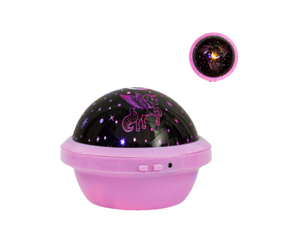Lampa proiector LED unicorni
