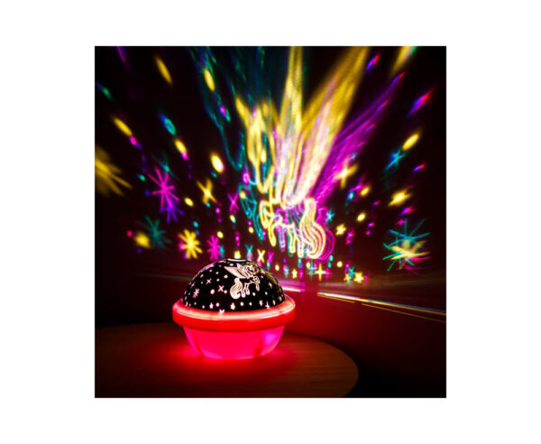 Lampa proiector LED unicorni - imagine 2