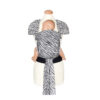 MANDUCA Twist Marsupiu Bebe - Zebra - imagine 2