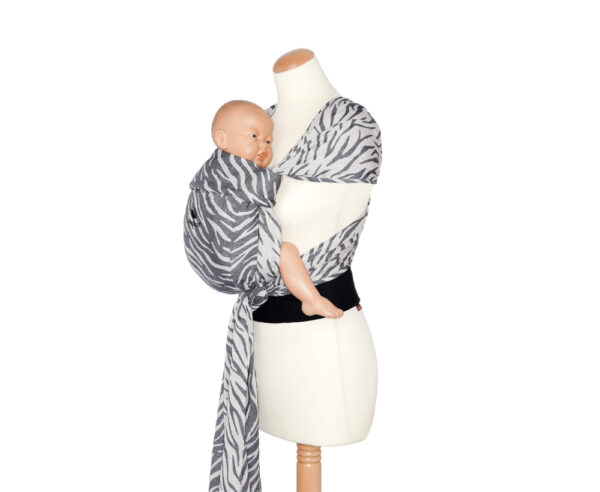 MANDUCA Twist Marsupiu Bebe - Zebra - imagine 3
