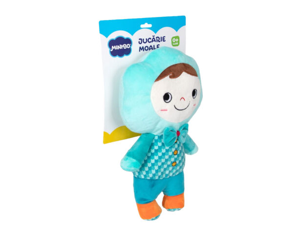 Minibo - Jucarie de plus, Albastru - imagine 4