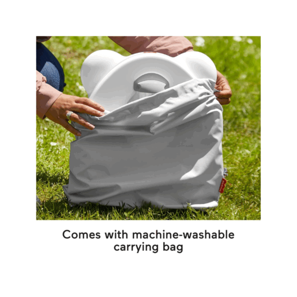 Olita-Reductor toaleta pentru copii Fisher-Price, alb-gri - imagine 5