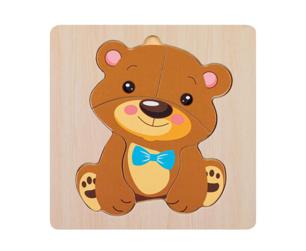 Puzzle lemn ursulet