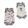 Set 2 Body bebelusi - Wild Little One - imagine 2
