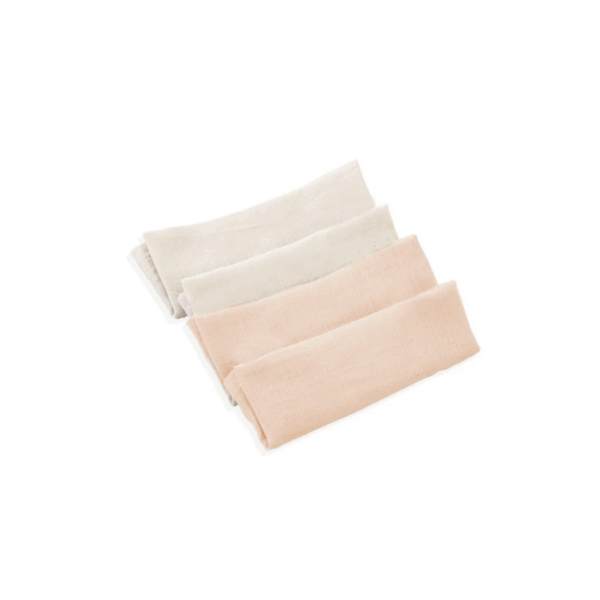 Set 4 prosopele din muselina