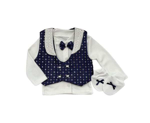 Set botez bebelusi, baiat – Bleumarin - imagine 3