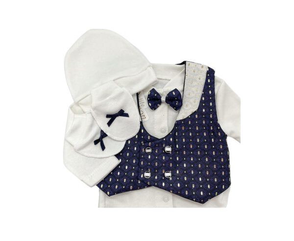 Set botez bebelusi, baiat – Bleumarin - imagine 4