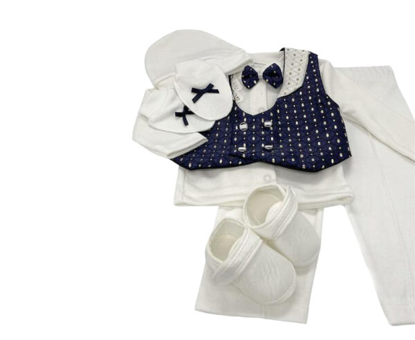 Set botez bebelusi, baiat – Bleumarin - imagine 5